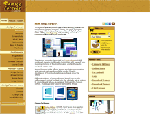 Tablet Screenshot of amigaforever.com